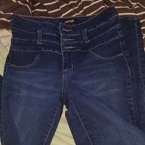 High Waisted Dark Denim